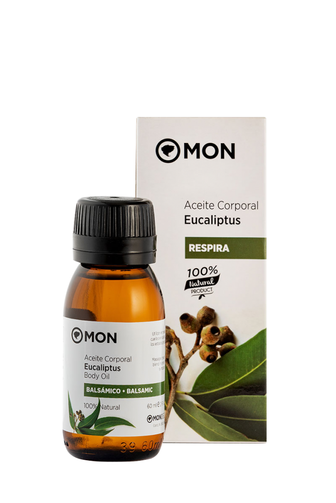 Aceite corporal natural de Eucaliptus